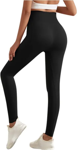 BZGTZT Womens High Waist Athletic Running Leggings Casual Workout Yoga Compression Pants Butt Lifting Yoga Pants