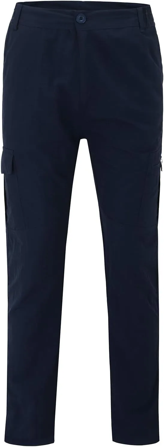Men's Active Athletic Casual Tricot Middle Waist Denim Long Jogger Pants Hiking Running Outdoor Sports Sweat Pants