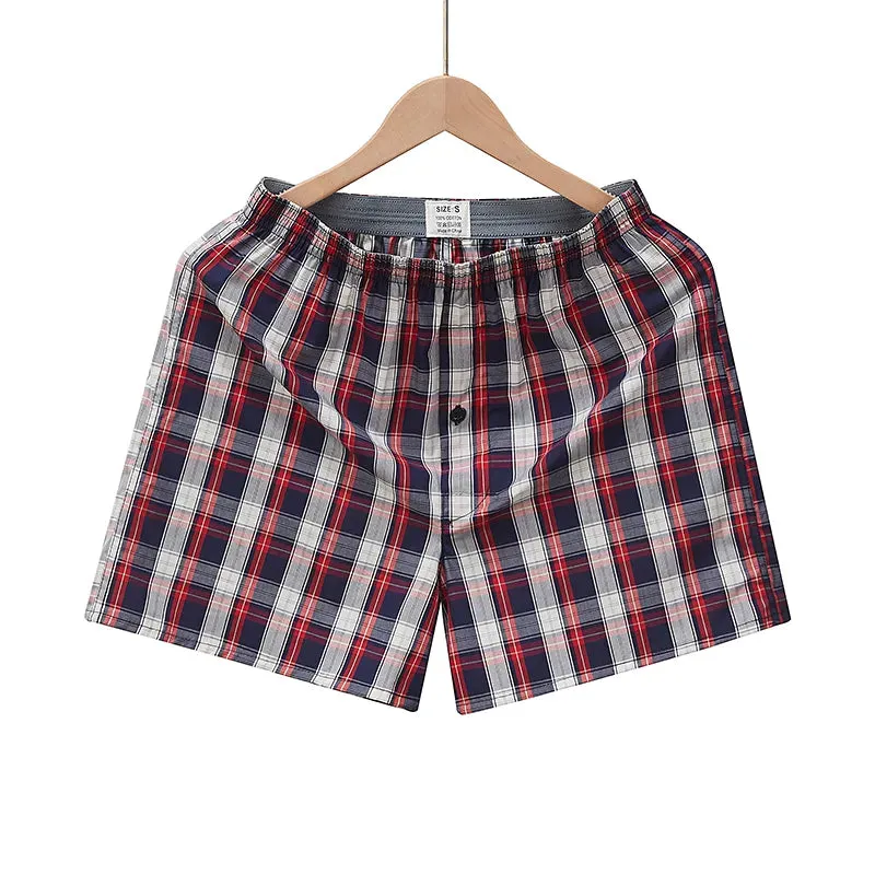 Men's Striped Boxers Breathable