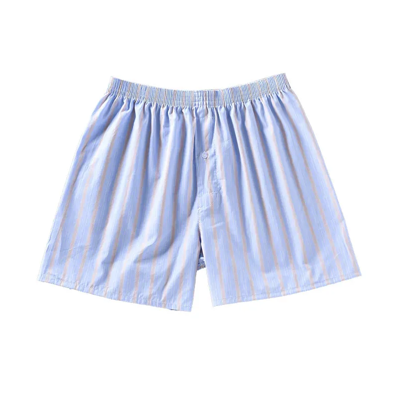 Men's Striped Boxers Breathable