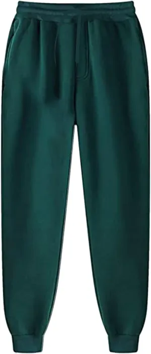 Mens Sweatpants Tapered and Color Trousers Leisure Women Solid Mens Hiking Outwork Pants Joggers Tactical Sweatpants
