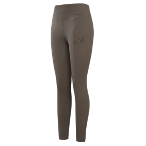MLB ATLANTA BRAVES NEUTRAL WOMEN'S JERSEY LEGGING (DARK TAUPE)